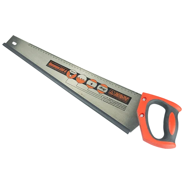 Ножовка по дереву 500 К Премиум ДЕЛЬТА шаг 4,5мм закаленный зуб ТД АЛЬФА