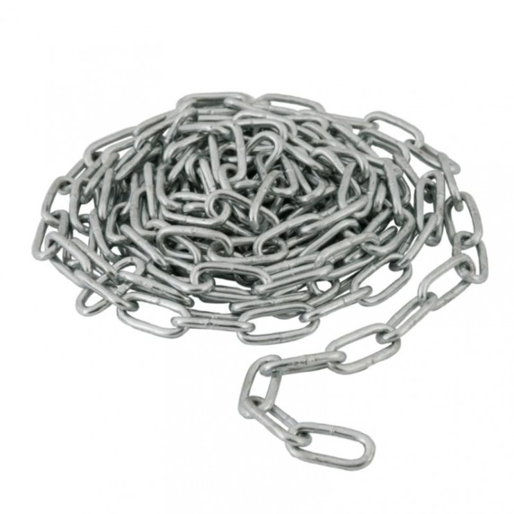 Цепь короткозвенная 2мм DIN 766 (SLC) накл. (уп.80м) Tech-Krep/Zitar 103442