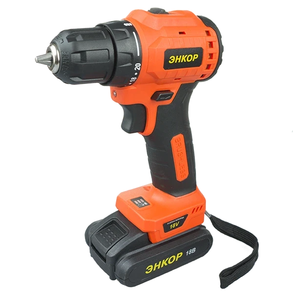 Шуруповерт ЭНКОР ДША-20ЛБ 50028 цена тд альфа