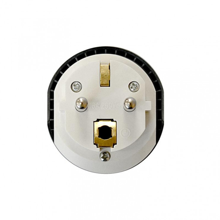 Переходник универсальный плоский с заземл. бел. 16А 250В UNIVersal 2229