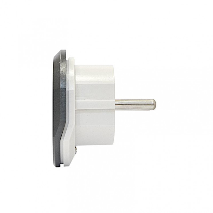 Переходник универсальный плоский с заземл. бел. 16А 250В UNIVersal 2229