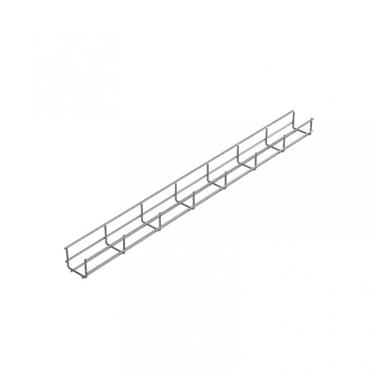 Лоток проволочный 60х60 L3000 сталь 4мм PL60-60-3000 оцинк. КМ LO0660