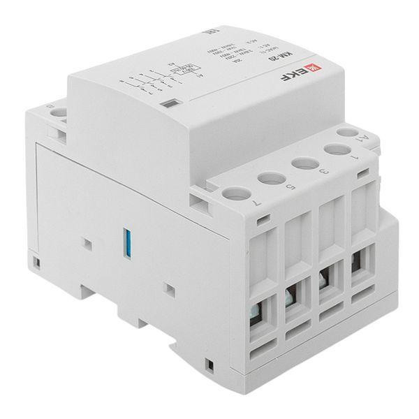Контактор модульный КМ 20А 4NО (3 мод.) EKF km-3-20-40