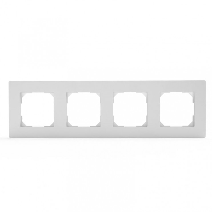 Рамка 4-м Pixel универс. бел. TOKOV ELECTRIC TKE-PX-RM4-C01