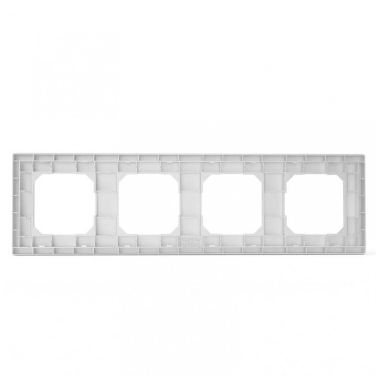 Рамка 4-м Pixel универс. бел. TOKOV ELECTRIC TKE-PX-RM4-C01