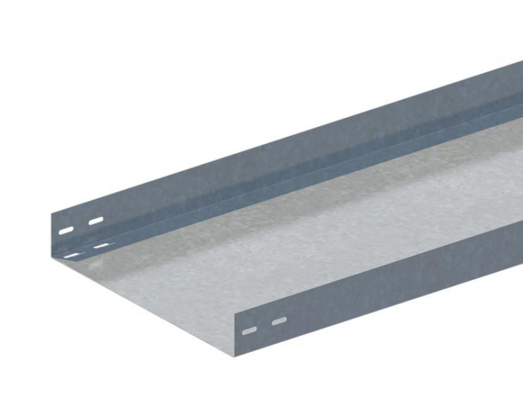 Лоток прямой неперфорированный 600х200 L2000 сталь 1мм ЛМС-ПН цУТ2.5 СОЭМИ Н0122121828