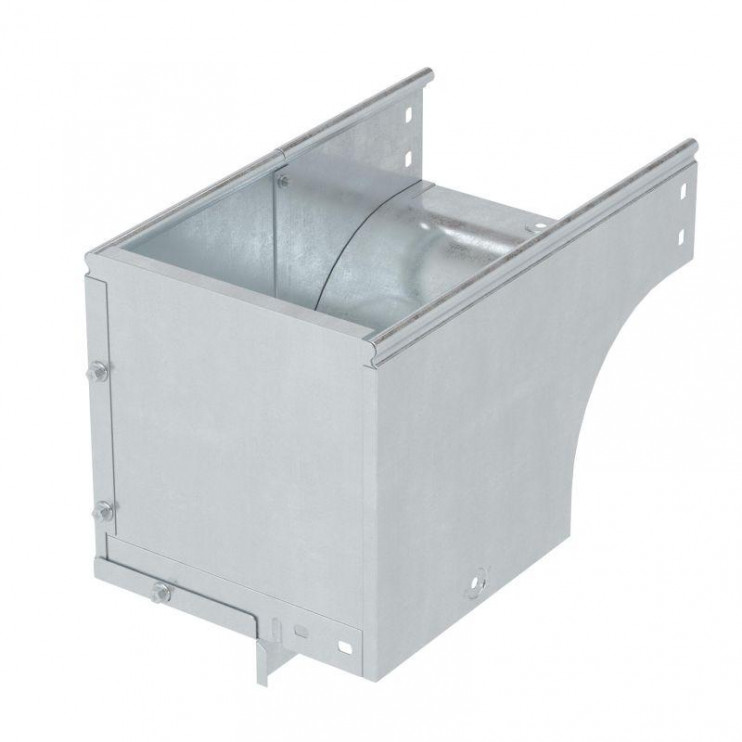 Угол для лотка вертикальный внешний левый 90град. 500х100 CDSS 90 в компл. с крепежн. элемент. DKC 37127K