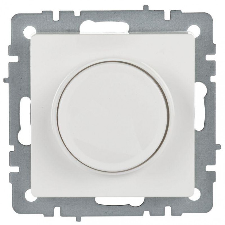 Светорегулятор СП BRITE пов-наж. 600Вт СС10-1-0-БрБ механизм бел. IEK BR-D20-0600-K01