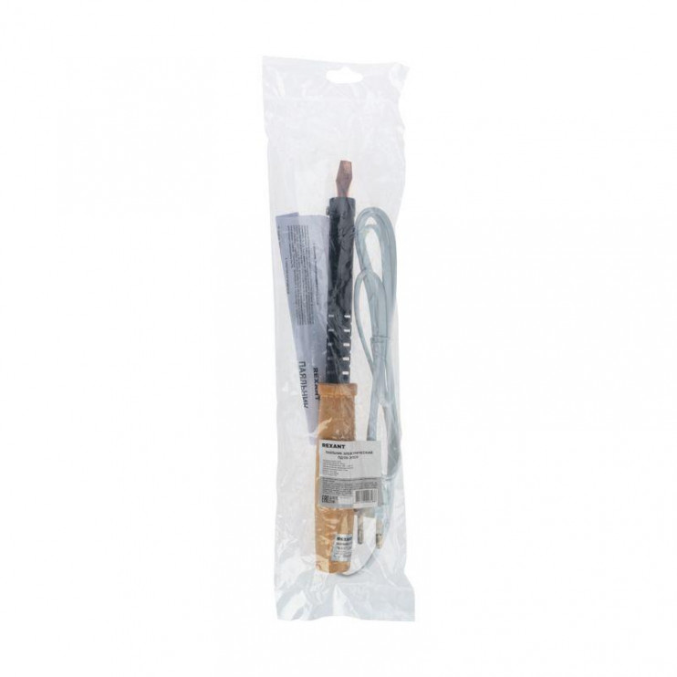 Паяльник ЭПСН 220В 100Вт дерев. ручка ПД Rexant 12-0291