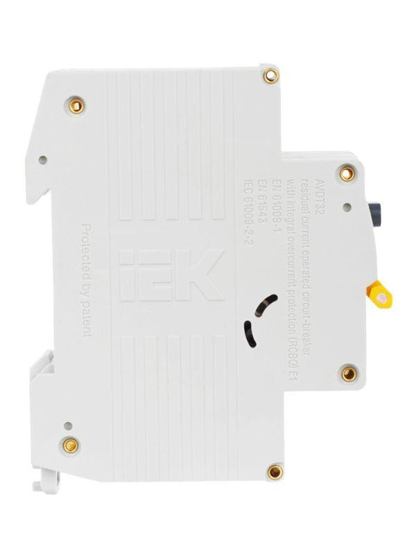 Выключатель автоматический дифференциального тока 2п (1P+N) C 16А 30мА тип A 6кА АВДТ-32 KARAT IEK MAD22-5-016-C-30