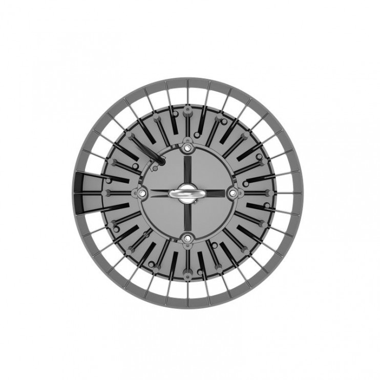Светильник светодиодный ДСП IB 11 S 150W VW 840 BK 298х298х112мм 150Вт 4000К IP65 подвес черн. High Bay Русский Свет 16091123172