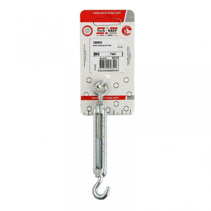 Талреп крюк-кольцо М10 DIN 1480 Tech-Krep/Zitar 102780