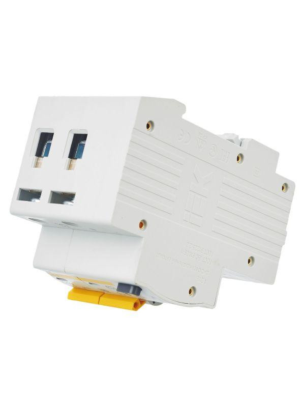 Выключатель автоматический дифференциального тока 2п C 50А 100мА тип AC 4.5кА АД-12 KARAT IEK MAD10-2-050-C-100