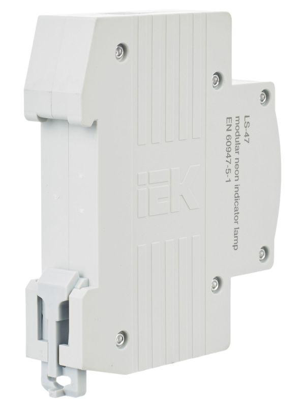 Лампа сигнальная ЛС-47 желт. KARAT IEK MLS10-230-K05