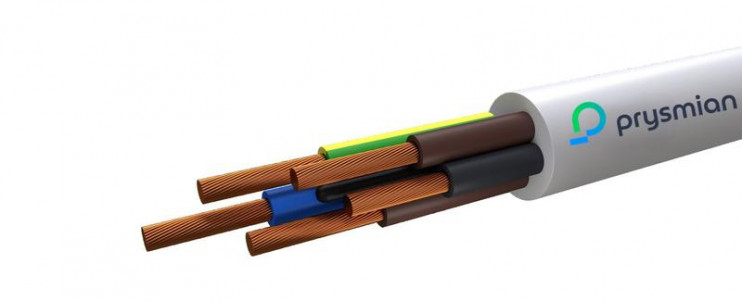 Провод ПВС 5х4 Б (бухта) (м) РЭК-PRYSMIAN 0105060201