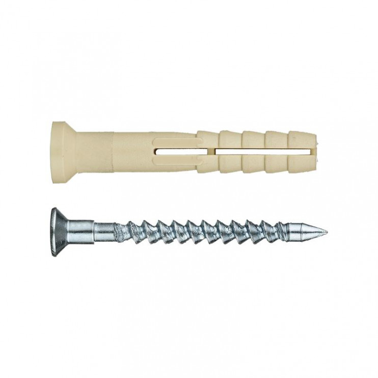 Дюбель-гвоздь нейлон пот. SMX-L 6х40 (уп.2000шт) Tech-KREP 133398