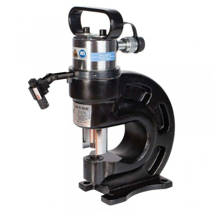 Пресс гидравлический для пробивки отверстий в шинах ШД-95 NEO без матриц КВТ 76506