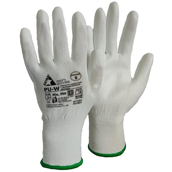 Перчатки ASTRA PU-W с обливом 7 S