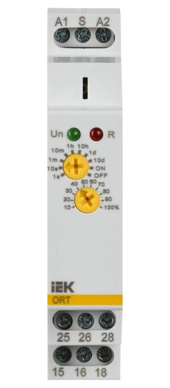 Реле задержки выключения ORT 2 контакта 230В AC IEK ORT-B2-AC230V