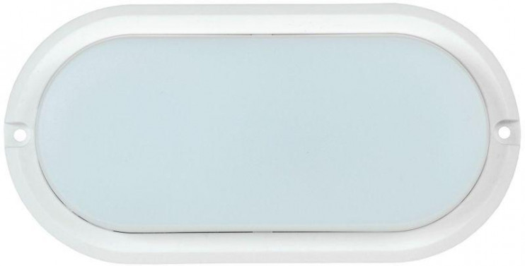 Светильник светодиодный ДПО 4012 12Вт 4000К IP54 овал бел. IEK LDPO0-4012-12-4000-K01