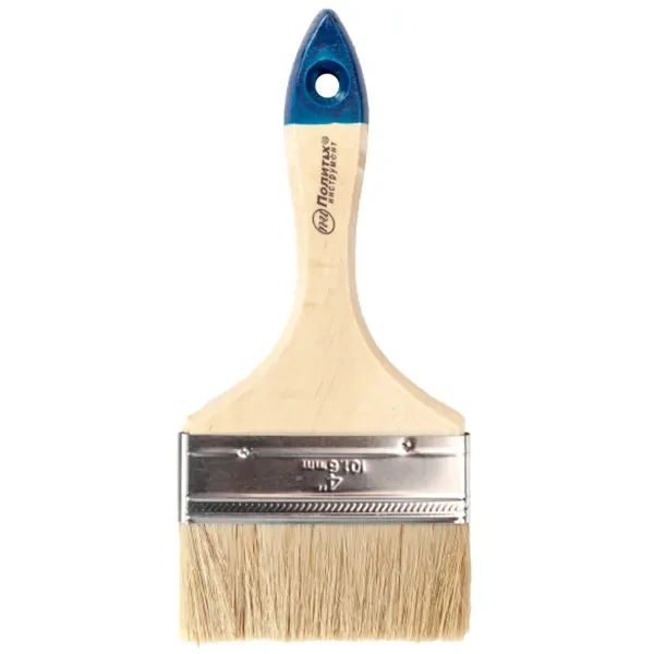 Кисть 100мм 4" флейцевая Стандарт 1501040 ПОЛИТЕХ купить цена ТД АЛЬФА