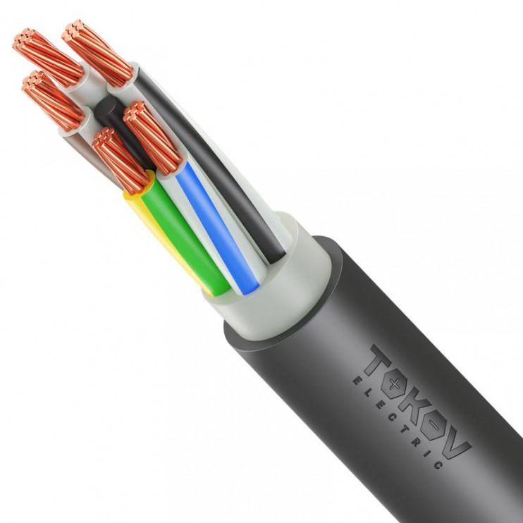 Кабель TOKOV ELECTRIC ВВГнг(А)-LSLTx 5х25 МК (N PE) 1кВ (м) УТ000030609
