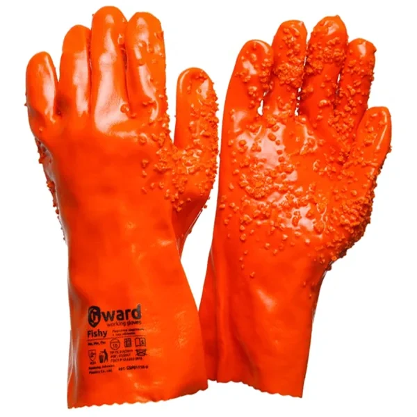 Перчатки GWARD Fishy с ПВХ крошкой 10 (XL)