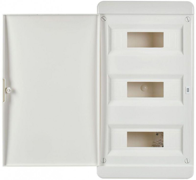 Корпус ЩРН-П-36 TEKFOR IP41 бел. дверь пластик. IEK TF5-KP13-N-36-41-K01-K01