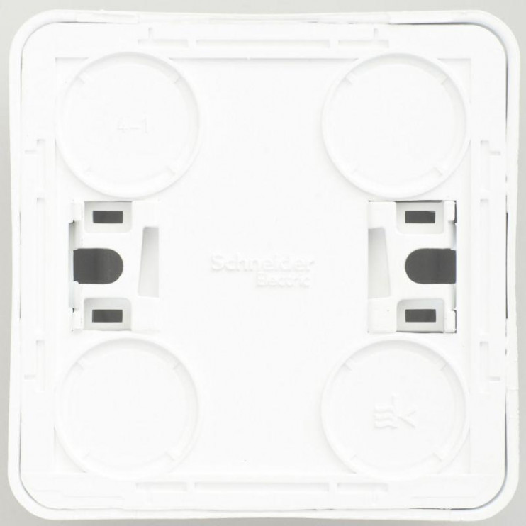 Розетка 1-м ОП Этюд 16А IP20 250В без заземл. без защ. шторок бел. SE PA16-001B