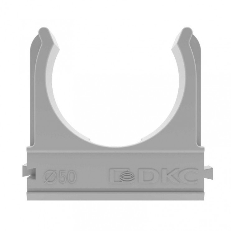 Держатель для труб (клипса) d50мм с защелкой DKC 51050