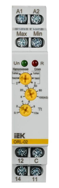 Реле наполн./дренаж ORL 24-240В AC/DC IEK ORL-02-ACDC24-240V