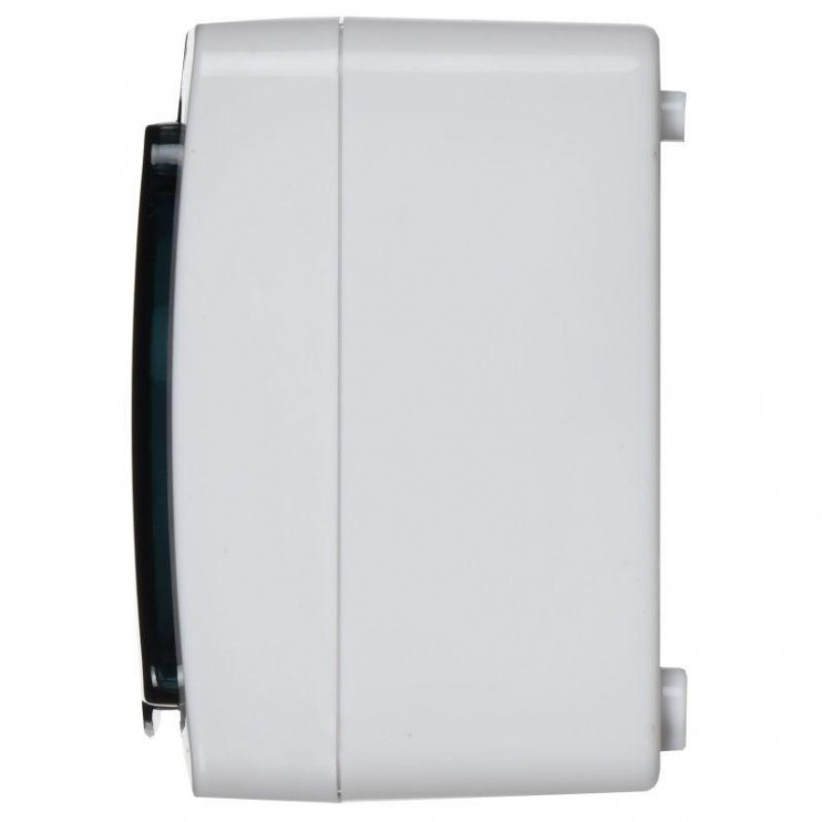 Розетка 1-м ОП Гермес Plus РСб20-3-ГПБд 16А IP54 с заземл. с дым. крышкой бел. IEK ERMP12-K03-16-54-EC