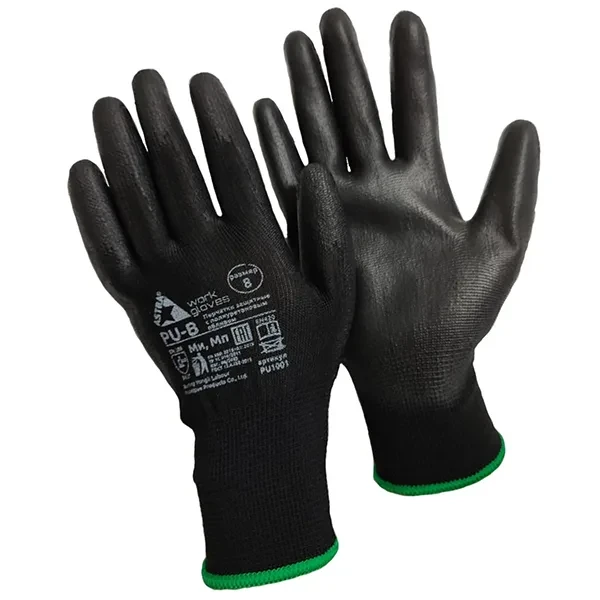 Перчатки ASTRA PU-B с обливом 10 XL купить цена ТД АЛЬФА