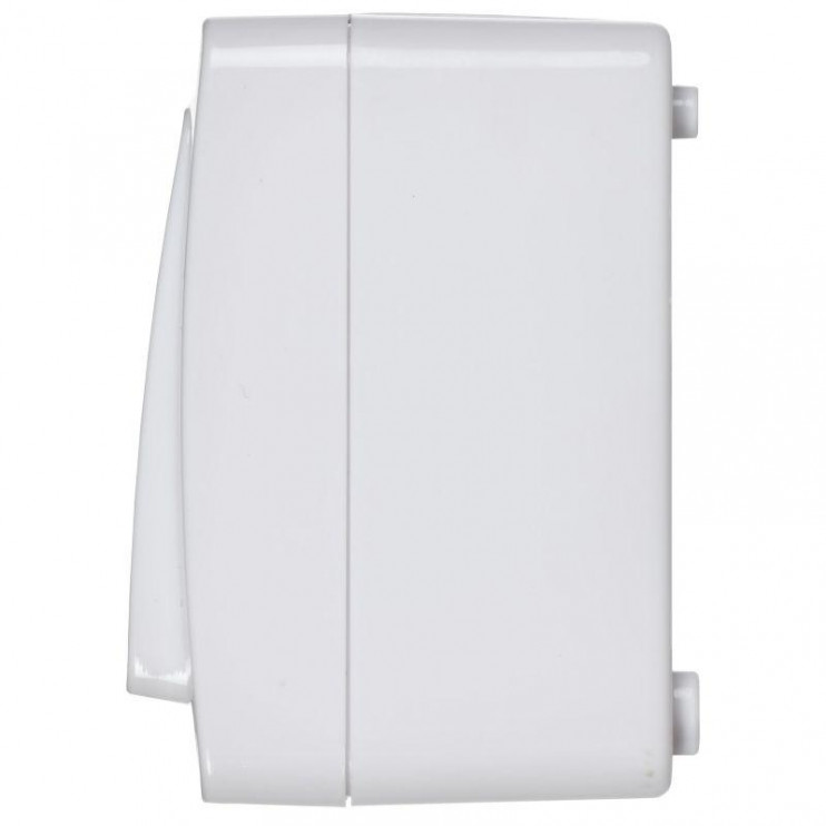 Выключатель 2-кл. ОП Гермес Plus 10А IP54 ВС20-2-0-ГПБ бел. IEK EVMP20-K01-10-54-EC