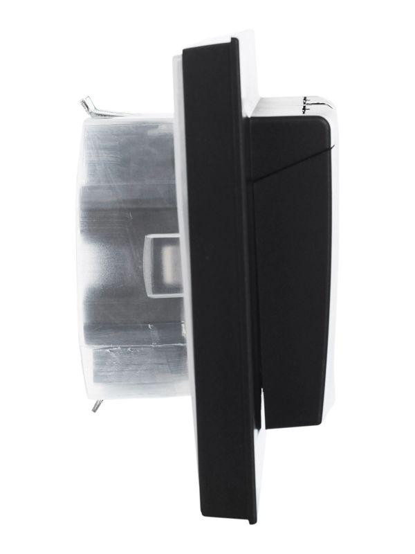 Розетка 2-м СП BRITE РСбш12-3-44-БрЧ 16А в сборе IP44 с крышкой черн. IEK BR-R26-16-44-K02-F