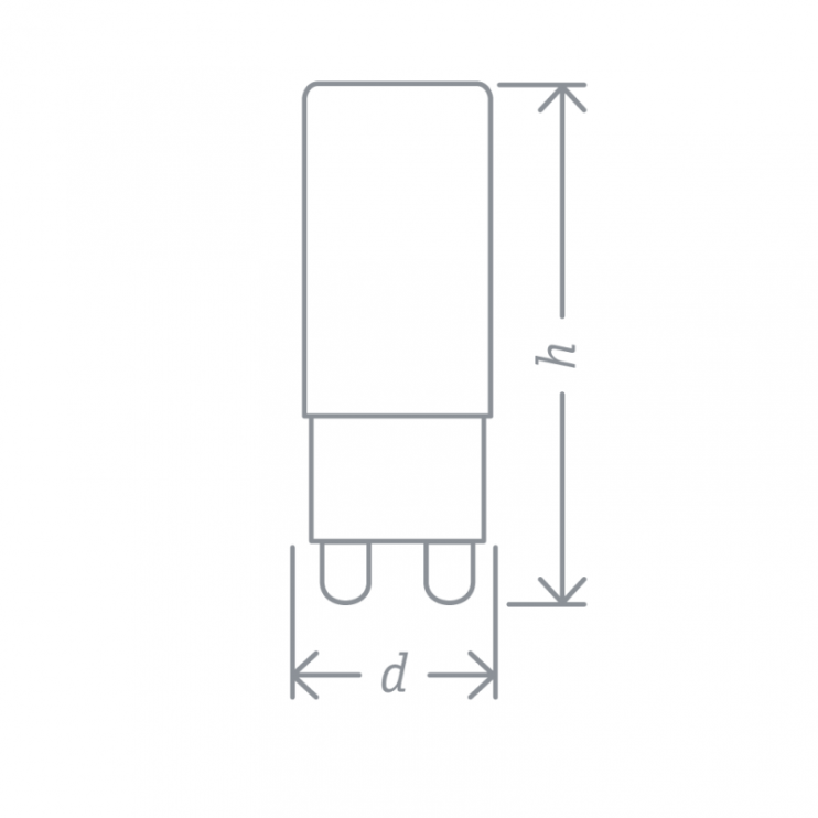 Лампа светодиодная 71 267 NLL-P-G9-5-230-4K 5Вт капсульная 4000К нейтр. бел. G9 420лм 220-240В Navigator 71267