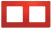 Рамка 2-м Etika красн. Leg 672532