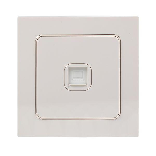 Розетка компьютерная 1-м Стокгольм RJ45 механизм бел. PROxima EKF EYK01-035-10