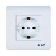 Розетка с заземляющим контактом 16А 250В CHINT 715389