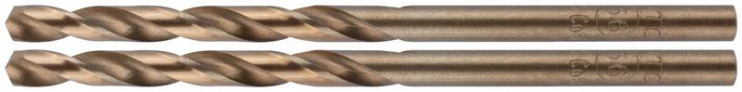 Набор сверл по металлу Profi 3.6х70мм с кобальтом 5проц. (уп.2шт) Cutop 48-368