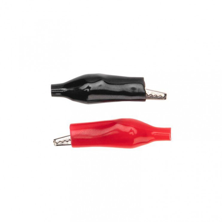 Зажим "крокодил" 5А 46мм в изоляторе (уп.2шт) Rexant 16-0002-9