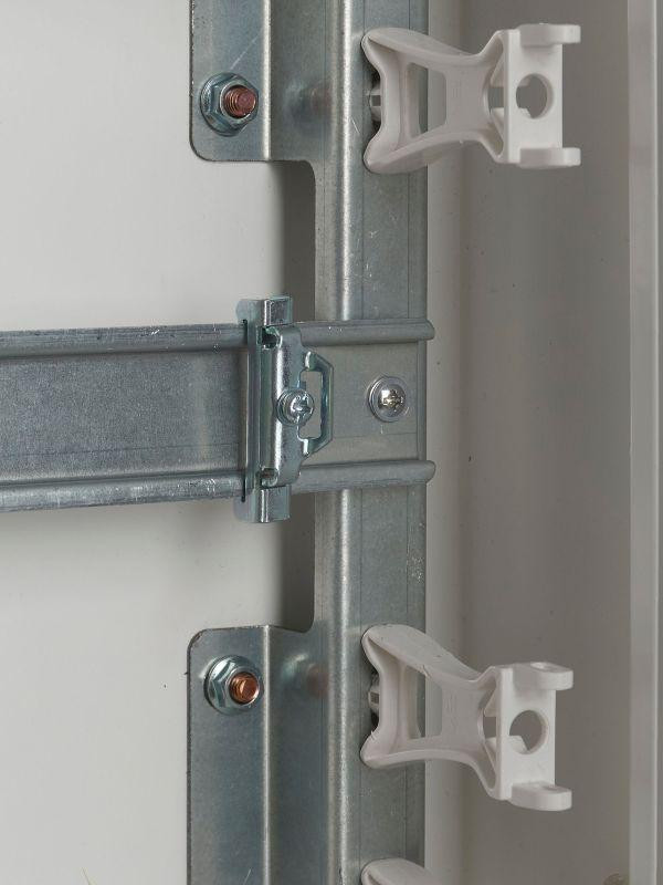 Ограничитель на DIN-рейку для клем. зажимов УХВ IEK YXD10