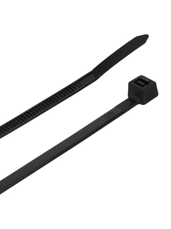 Хомут кабельный 4.8х300 нейл. черн. (уп.100шт) IEK UHH32-D048-300-100