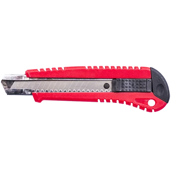 Нож строительный 18 мм пластиковый корпус HEADROCK 705010224 купить цена ТД АЛЬФА