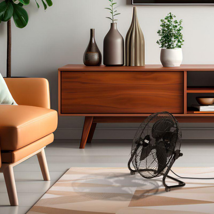 Вентилятор напольный DX-400 50Вт 14дюйм металл DUX 60-0240