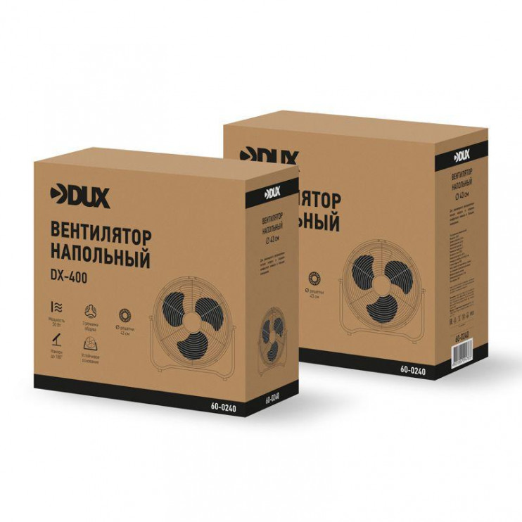 Вентилятор напольный DX-400 50Вт 14дюйм металл DUX 60-0240