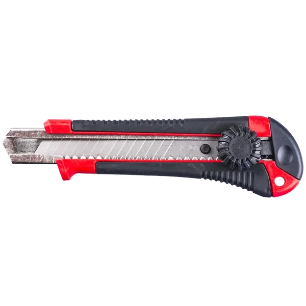 Нож строительный 18 мм с фиксатором HEADROCK 705010223 купить цена ТД АЛЬФА