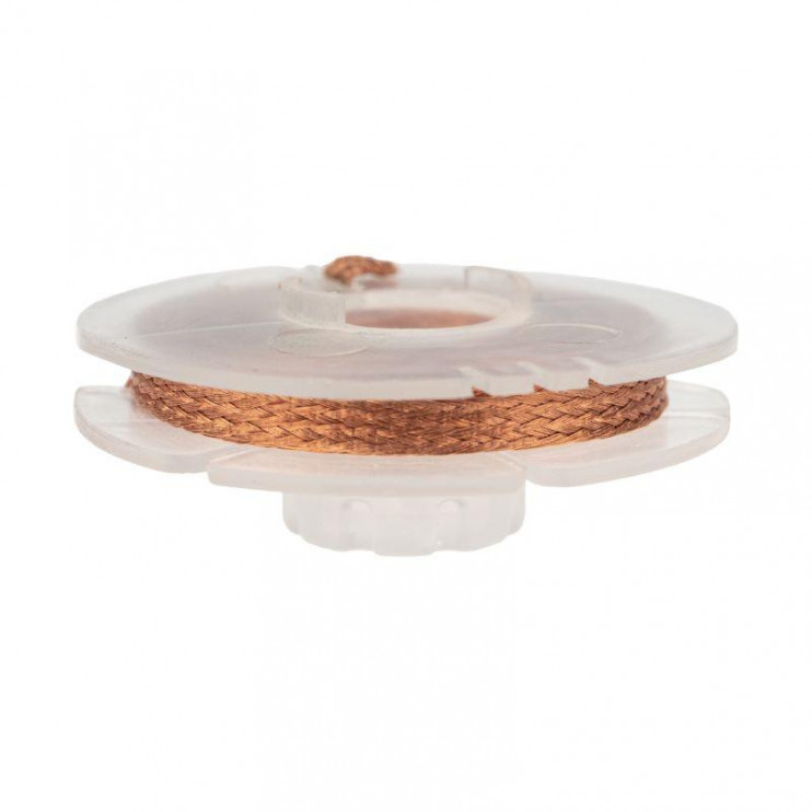 Лента медная для удаления припоя d2.5мм 1.5м Rexant 09-3003