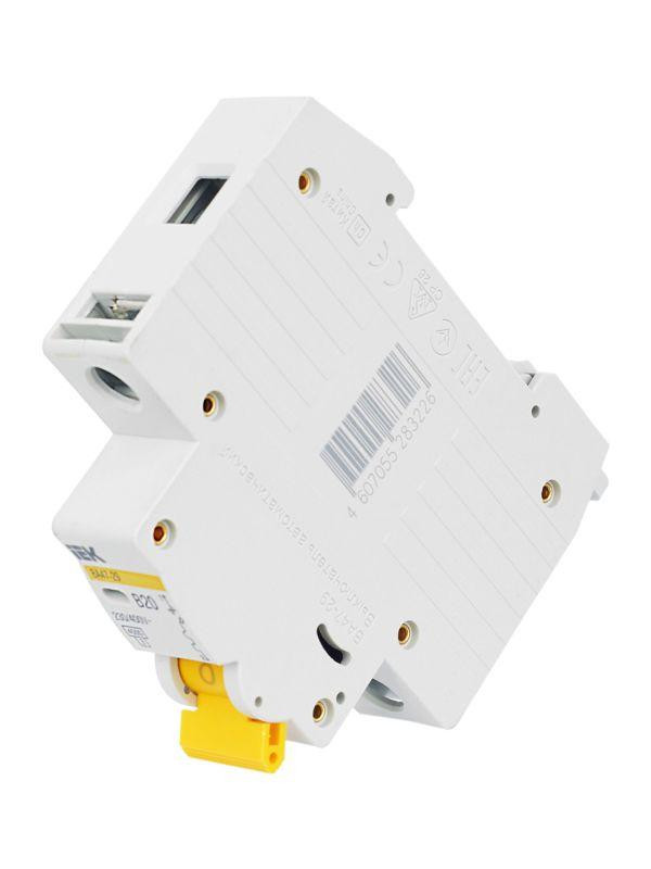 Выключатель автоматический модульный 1п B 20А 4.5кА ВА47-29 KARAT IEK MVA20-1-020-B