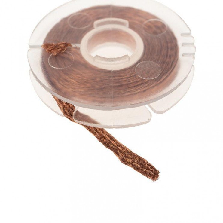 Лента медная для удаления припоя d3мм 1.5м Rexant 09-3004